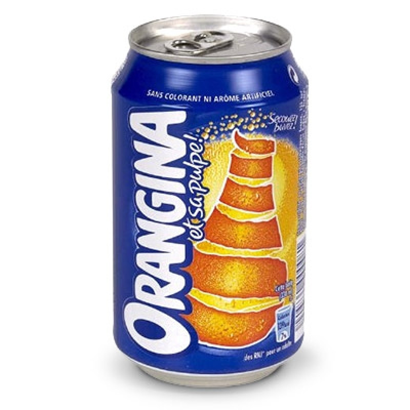 Canette Orangina 33 Cl