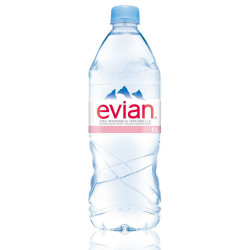 Evian litre